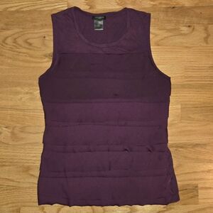 Ann Taylor Sleeveless Top in Purple, Size XS